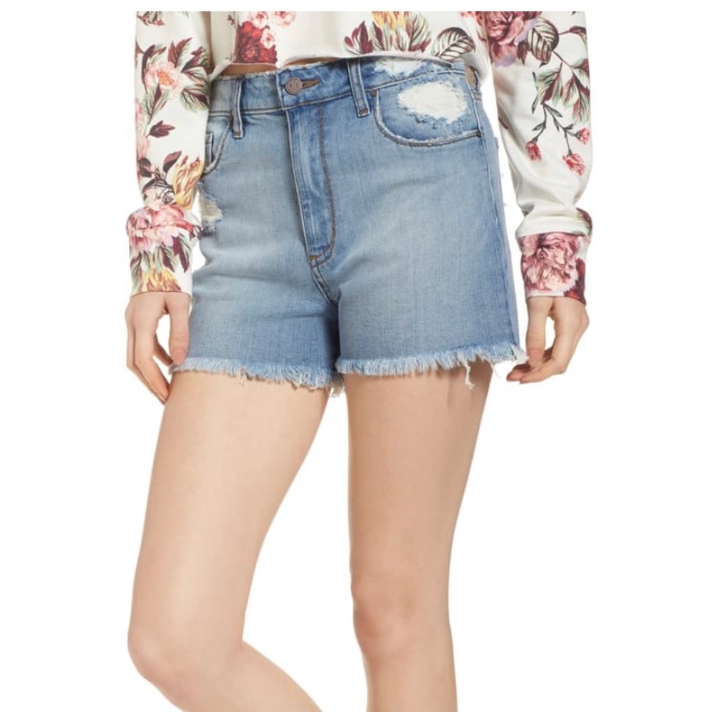 Bp high waisted denim shorts